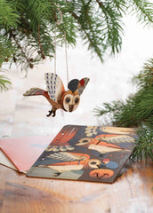 Owl 3D Laser-cut Wood Card