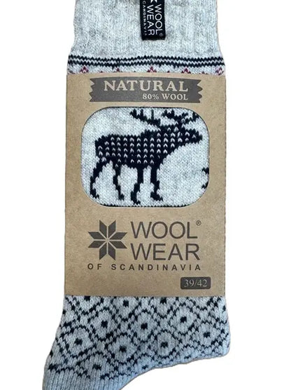 Sock Wool Wear Nordic Moose