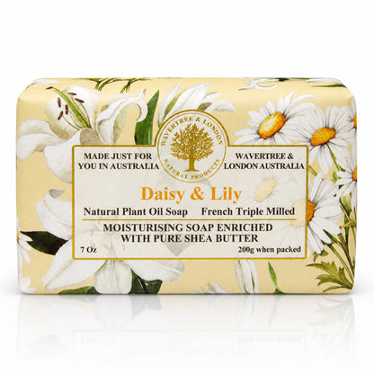 Wavertree & London Daisy & Lily Luxury Soap Bars