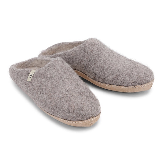 Egos Slipper Natural Gray