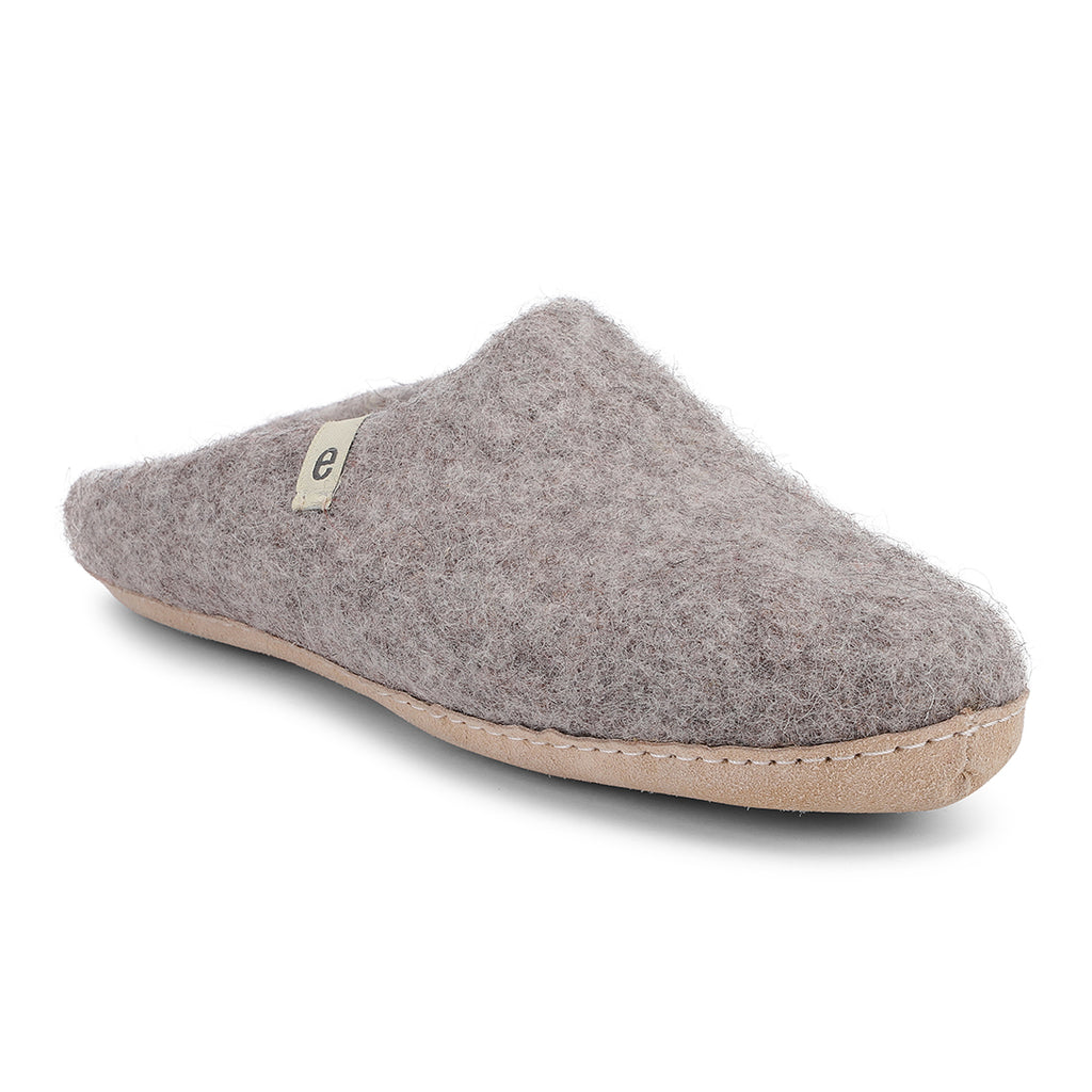 Egos Slipper Natural Gray