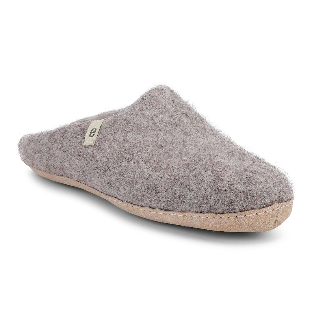 Egos Slipper Natural Gray