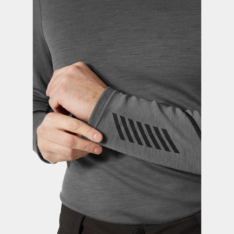 HH Men's LIFA® Merino Midweight Crew Base Layer