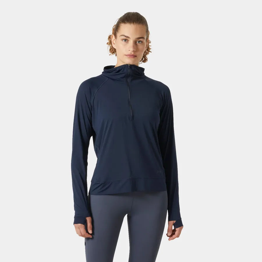 HH Women's Shine Solen 1/2 Zip Hoodie