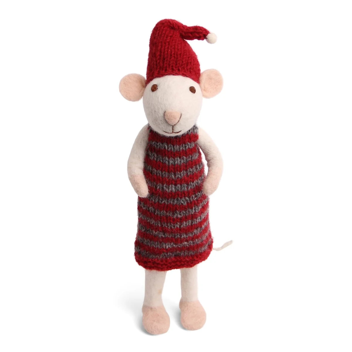 Gry & Sif Mouse Striped Dress Large
