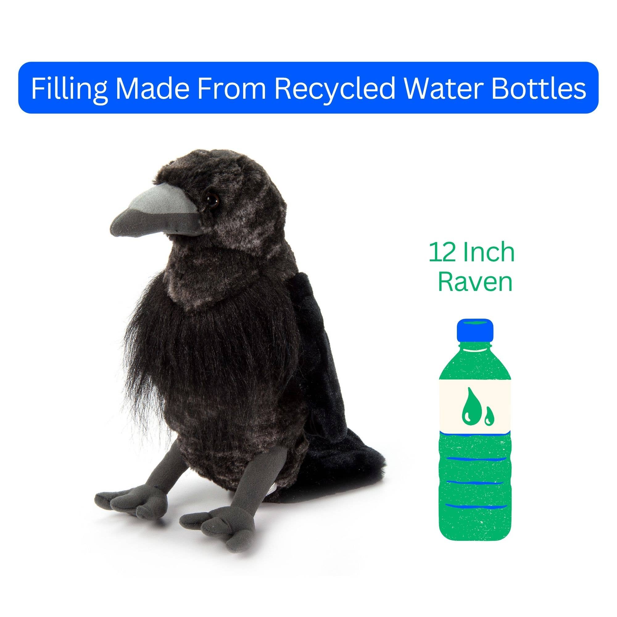 Wild Onez Raven medium 12"