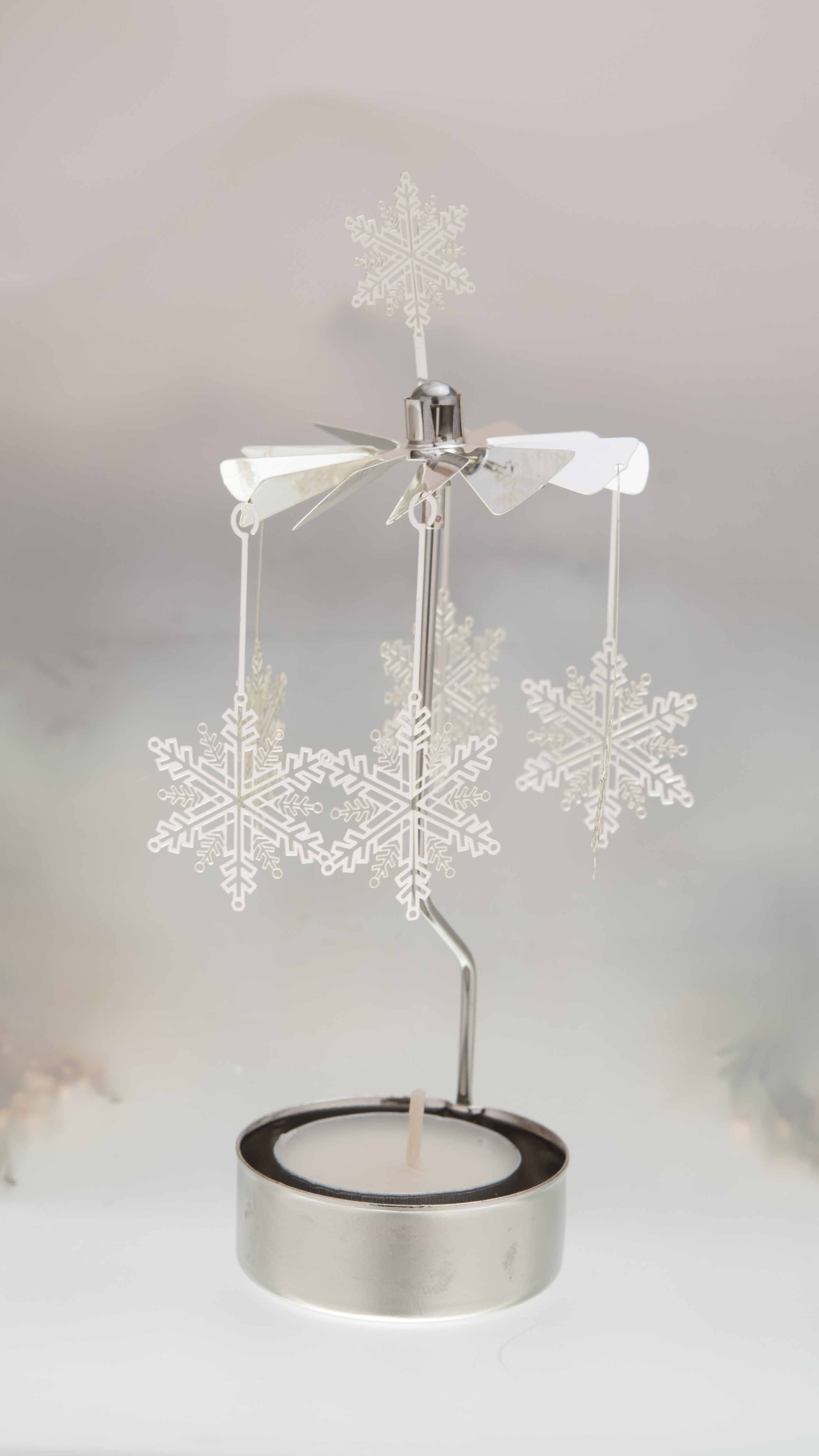 Rotary Candle Snowstar