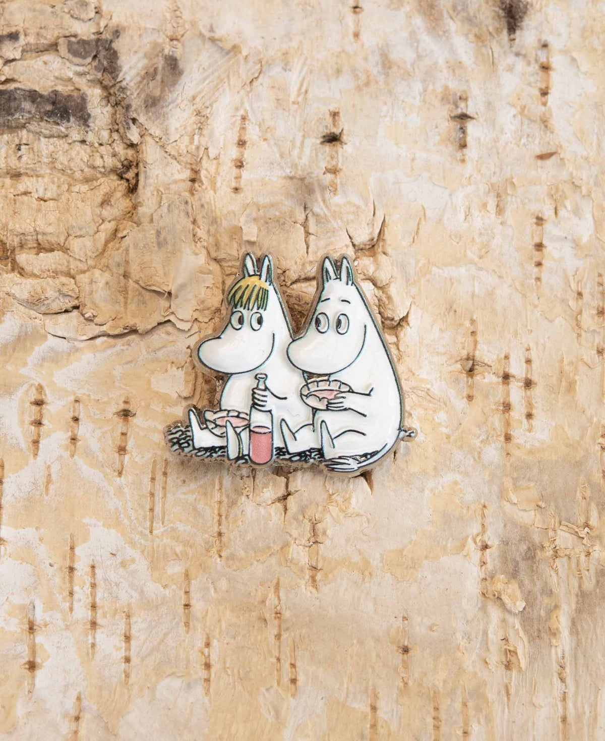 Moomin Couple Pin