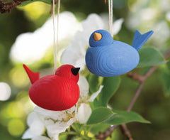 Ornament Mini Wood Bird