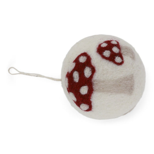 Gry & Sif Christmas Bauble with Mushrooms