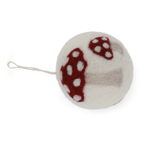 Gry & Sif Christmas Bauble with Mushrooms