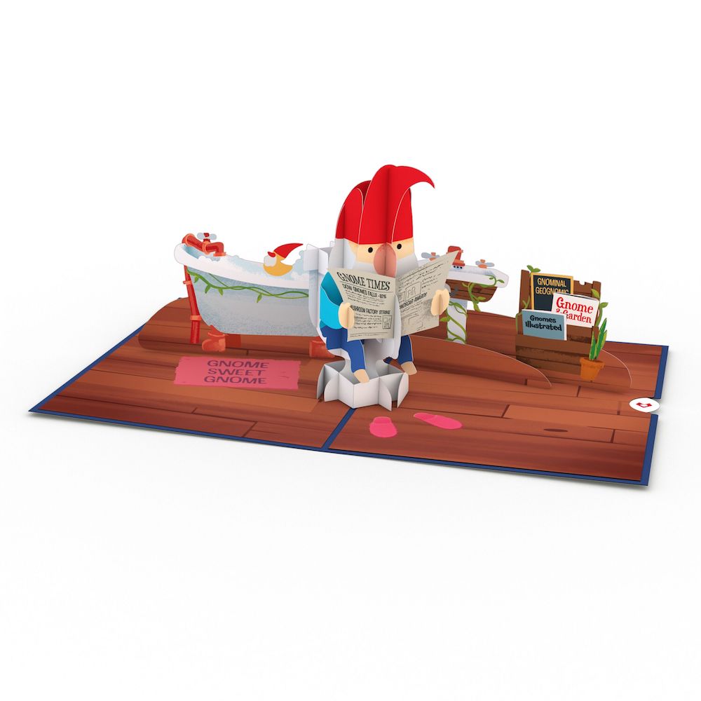Card Birthday Gnome Pop-Up Card Lovepop