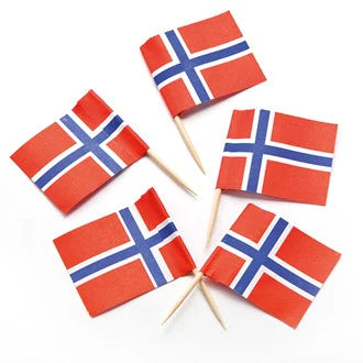 Flag Toothpicks Norway