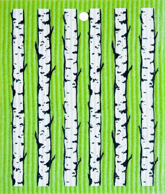 SDC Birch Trees on Green