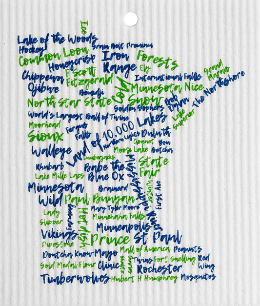 SDC Minnesota Words Blue & Green