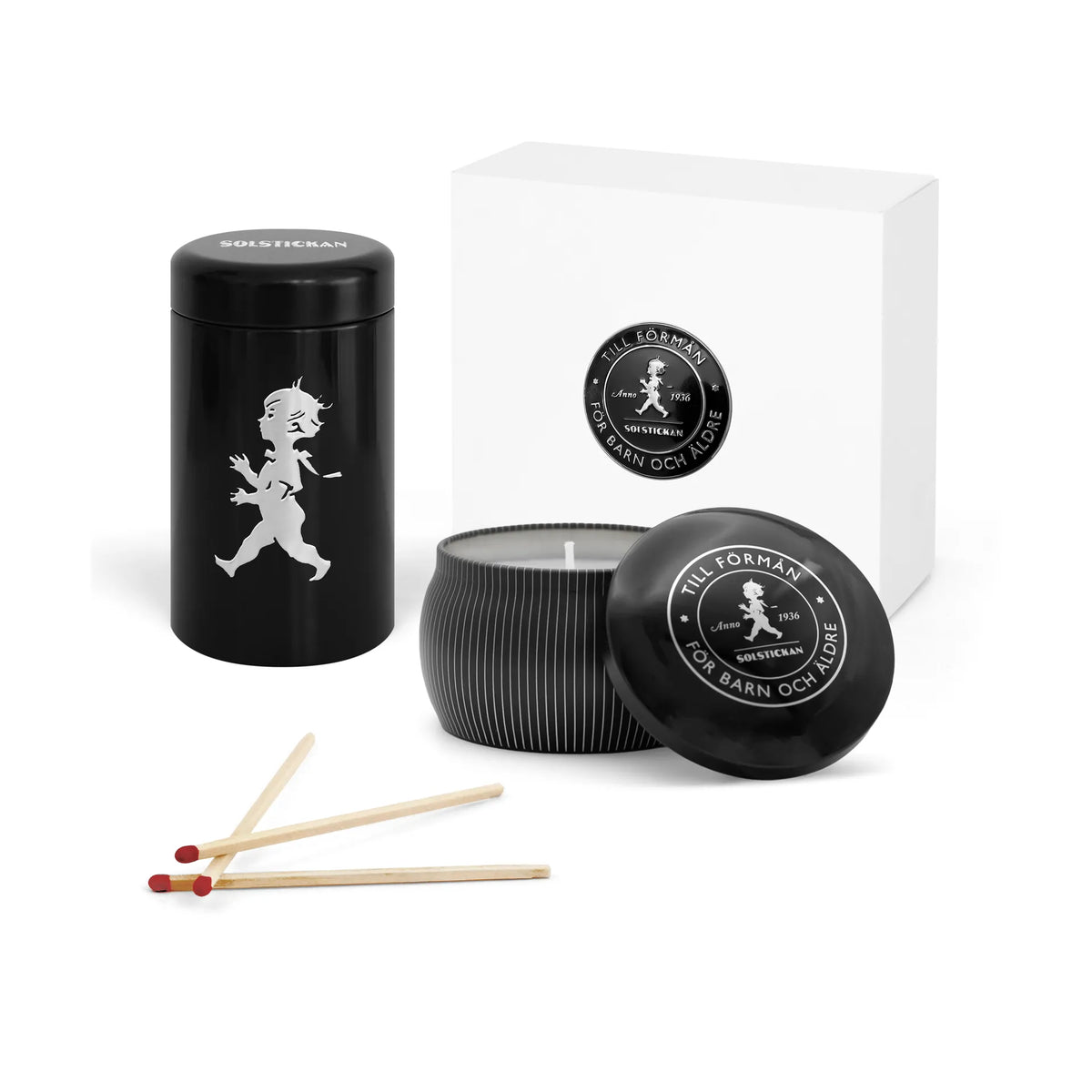 Solstickan Candle Match Set
