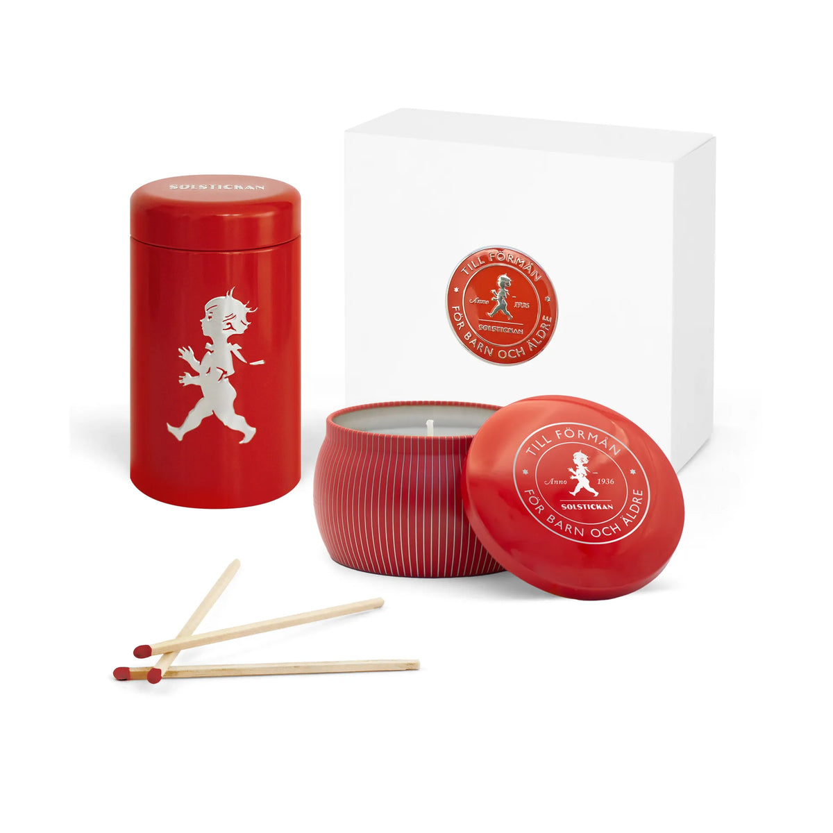 Solstickan Candle Match Set