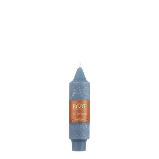 Root Collenette Candle Williamsburg Blue 5"
