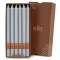 Root Dinner Candle Platinum 9"