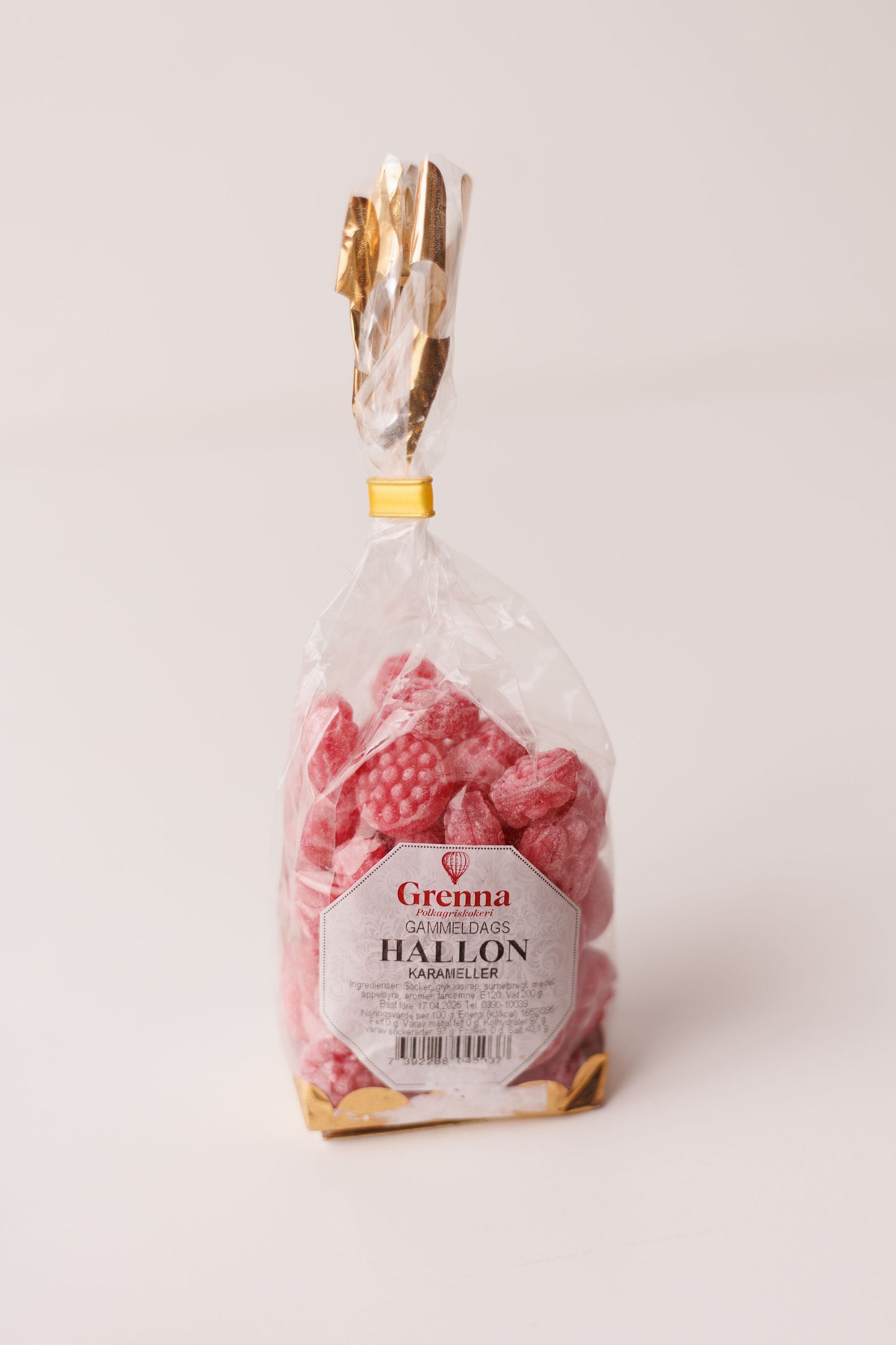 Old Fashioned Raspberry Hard Candy