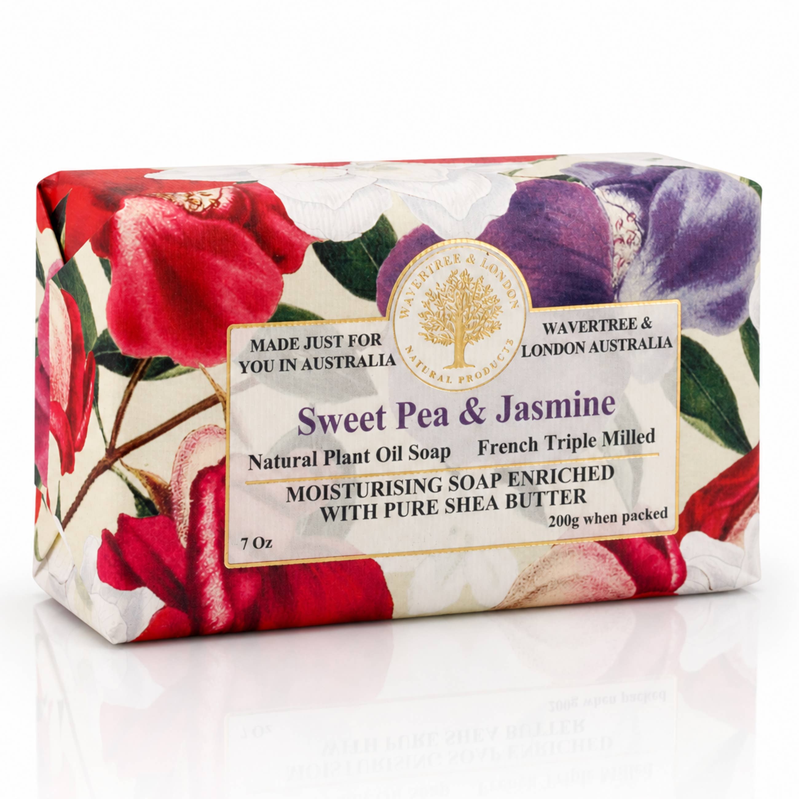 Wavertree & London Sweet Pea & Jasmine Luxury Soap Bars