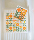 SDC Flower Stand Green/Orange
