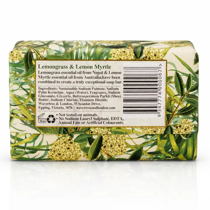 Wavertree & London Lemongrass/Lemon Myrtle Soap Bars