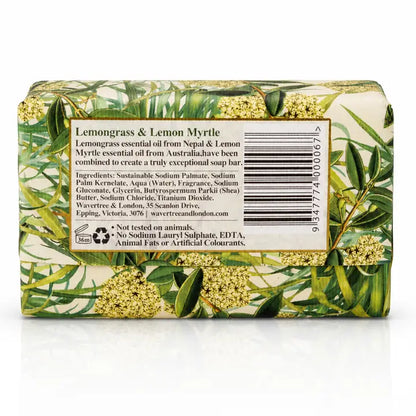 Wavertree & London Lemongrass/Lemon Myrtle Soap Bars