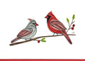 Cardinal Couple Quilled Card 615