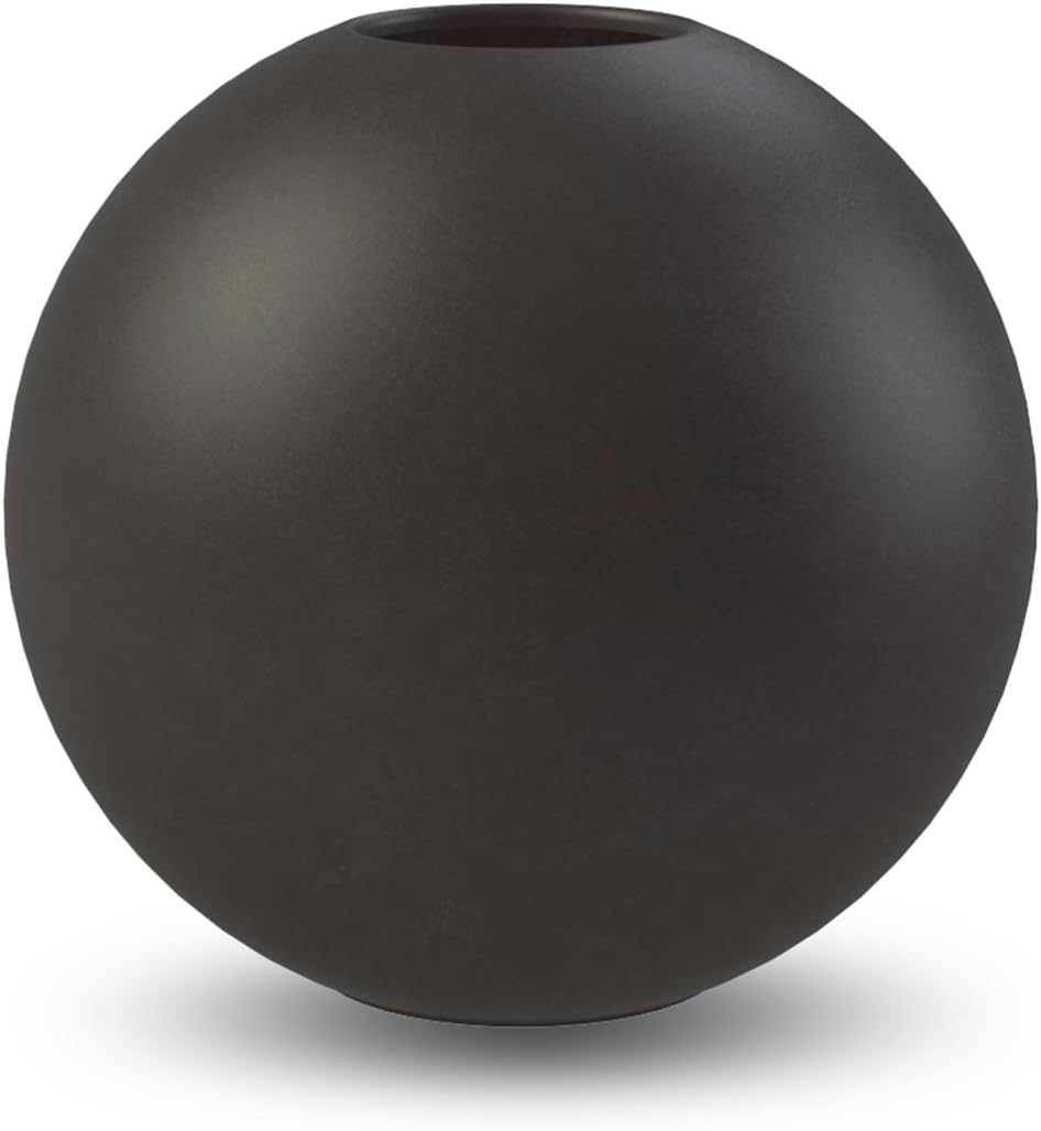 Cooee Ball Vase Black