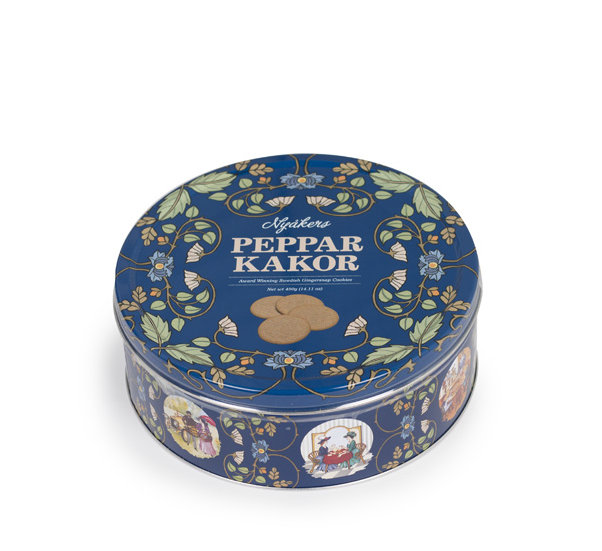 Nyakers Pepparkakor Circle Tin