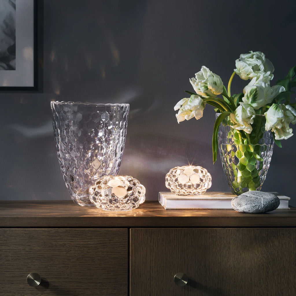 Orrefors Votive Raspberry Votive