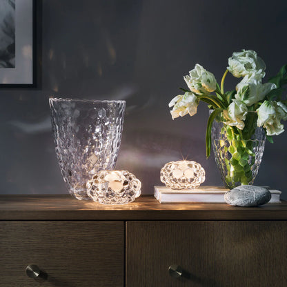 Orrefors Votive Raspberry Votive