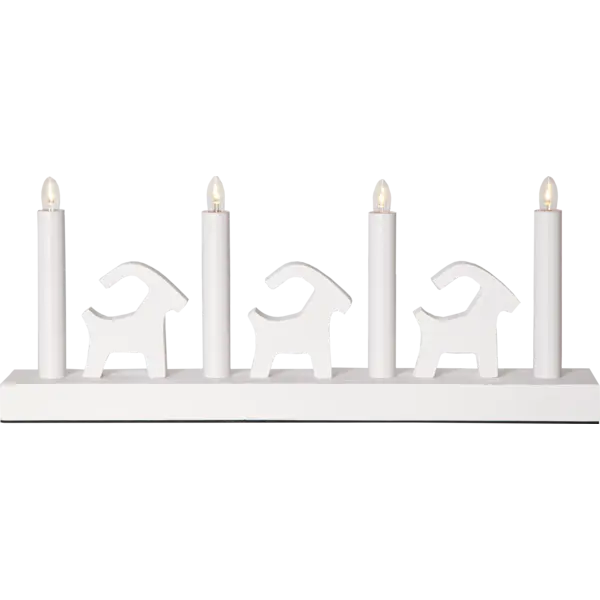 Bruse Wooden Candle Holder Star Trading