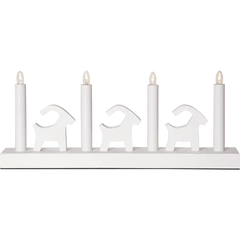 Bruse Wooden Candle Holder Star Trading