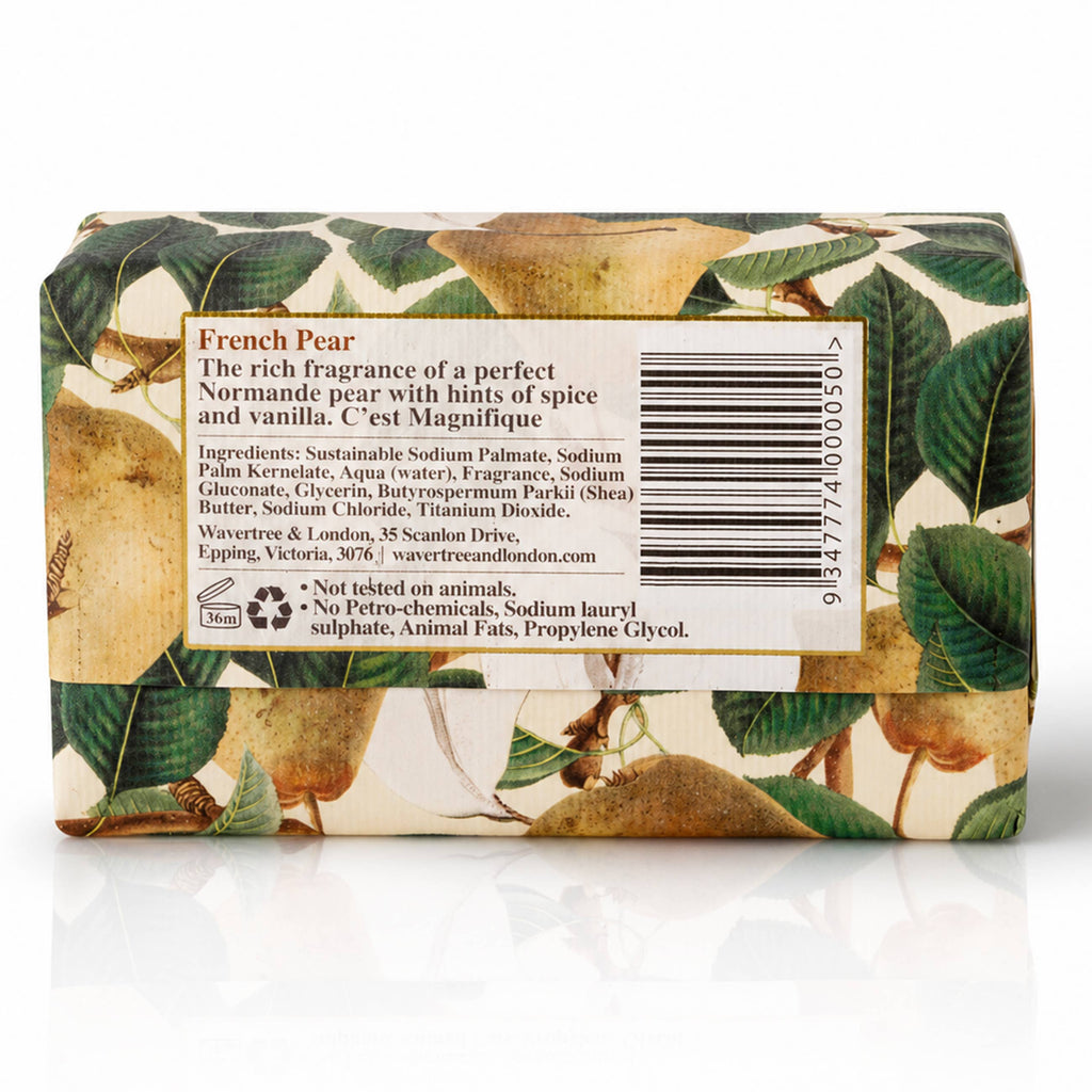Wavertree & London French Pear Luxury Soap Bars