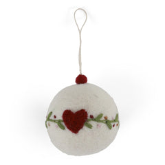 Gry & Sif Christmas Bauble with Heart