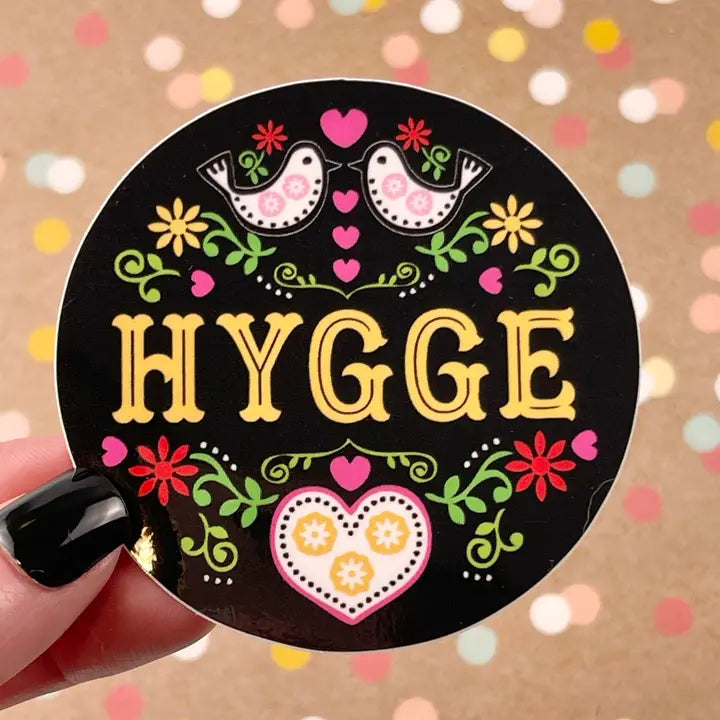 Sticker Hygge Round