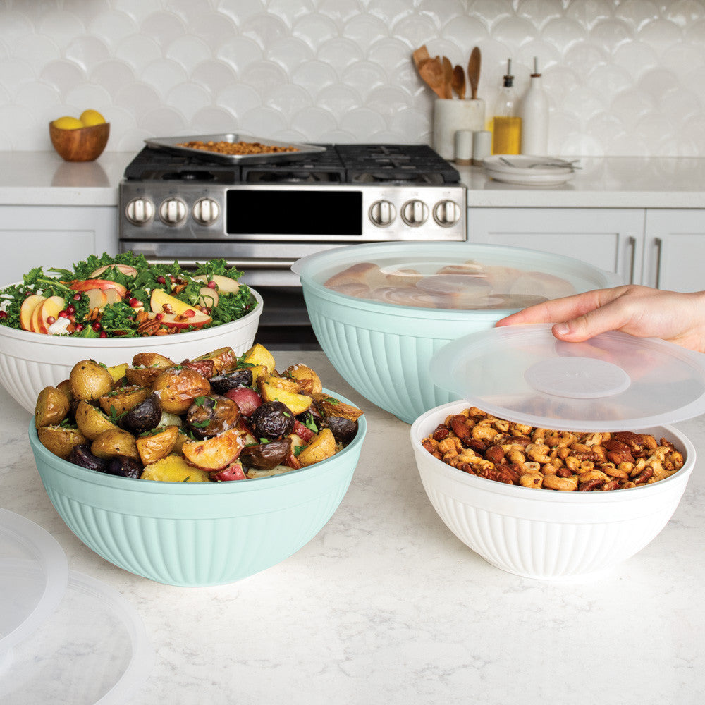 Nordic Ware 8 Piece Covered Bowl Set