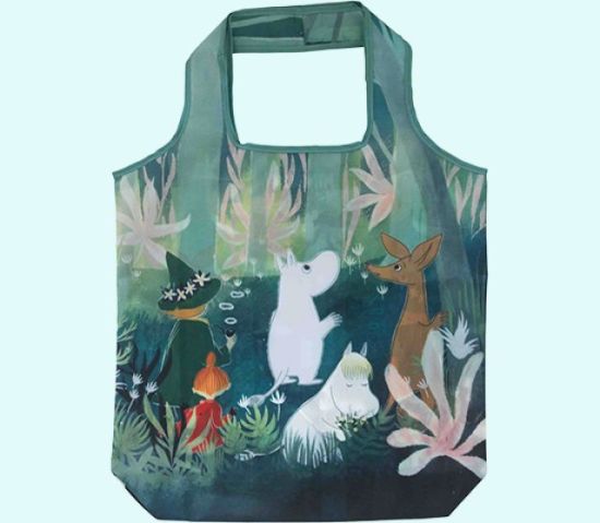 Moomin Family Shopping Bag, foldable