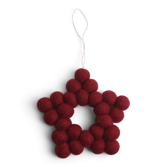 Gry & Sif Red Star Ornament