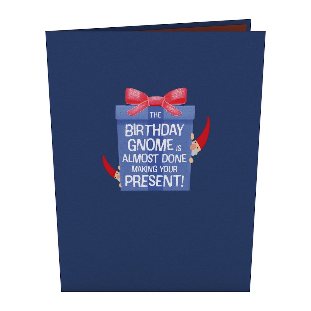 Card Birthday Gnome Pop-Up Card Lovepop