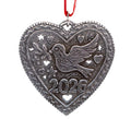 Peace Dove Tinn Perr 2026 Ornament