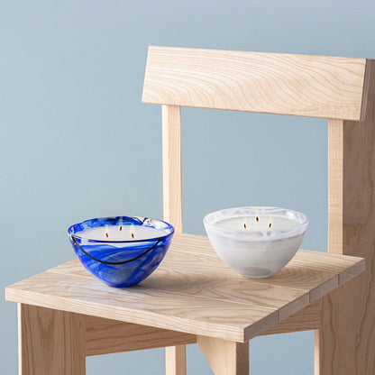 Kosta Boda Contrast Bowl with Candle