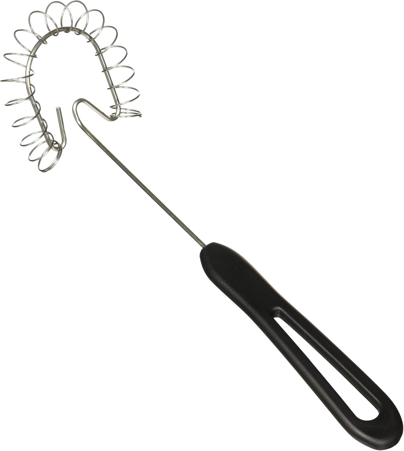 Whisk Flat  Black Handle, Jonas of Sweden