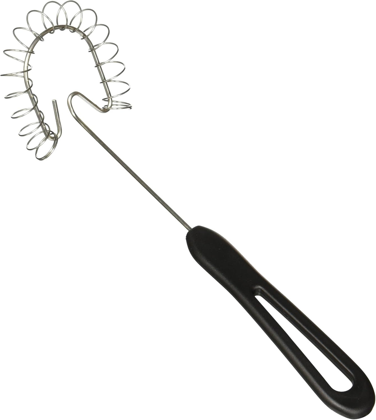 Whisk Flat  Black Handle, Jonas of Sweden