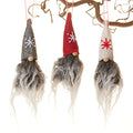 Pixie Gnome Head Ornament (set of 3)