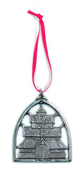 Stav Church  Pewter Ornament Norway