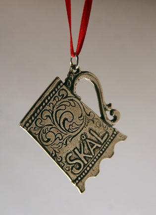 Skal Tankard Pewter Ornament Norway