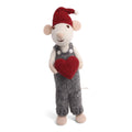 Gry & Sif Mouse with Heart Large